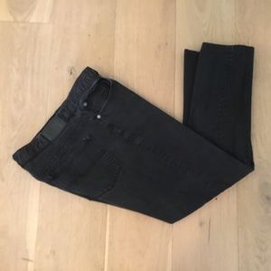 Lauren Jeans Co. Black Straight Leg Jeans - size 12